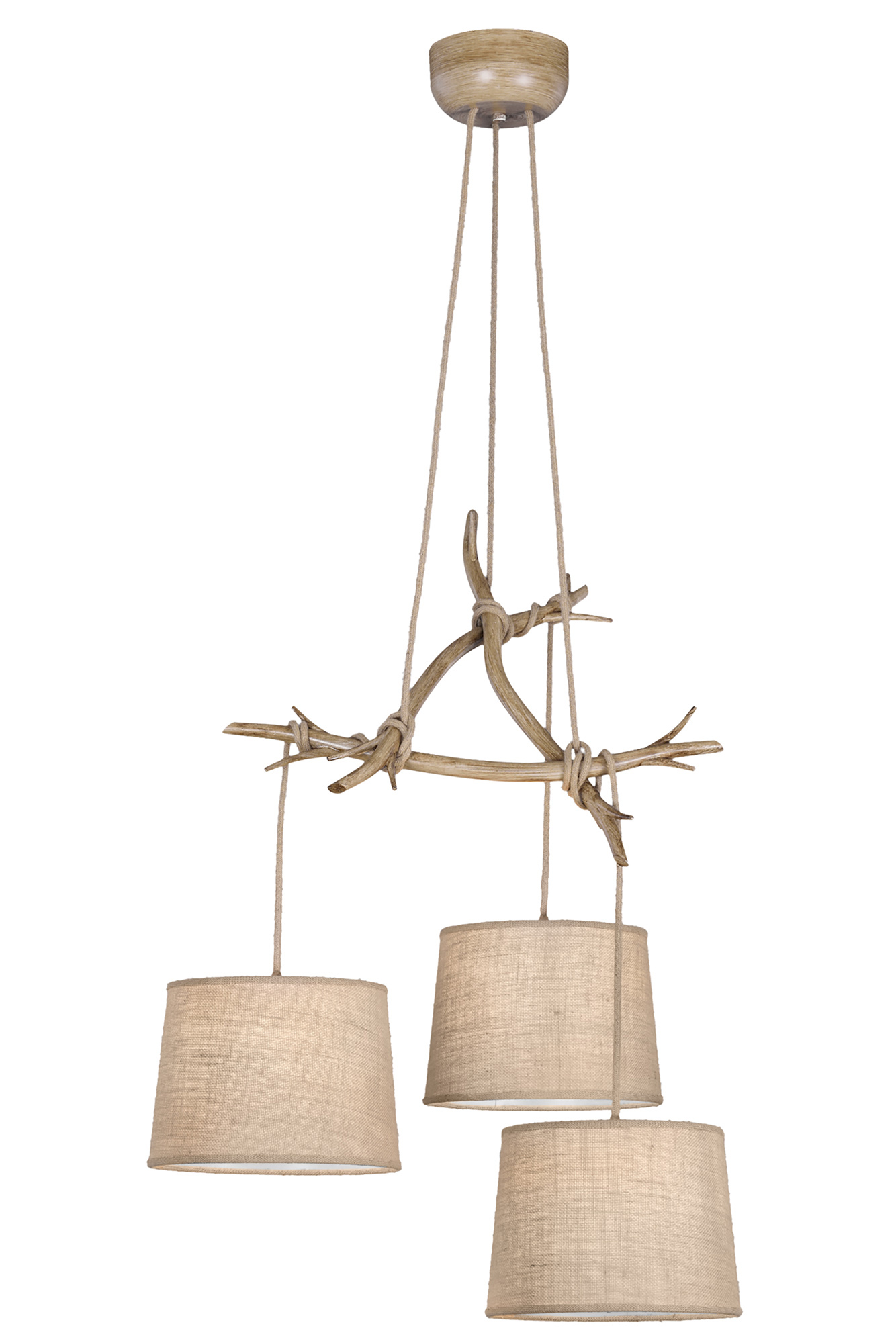 M6176  Sabina Staggered Pendant 3 Light